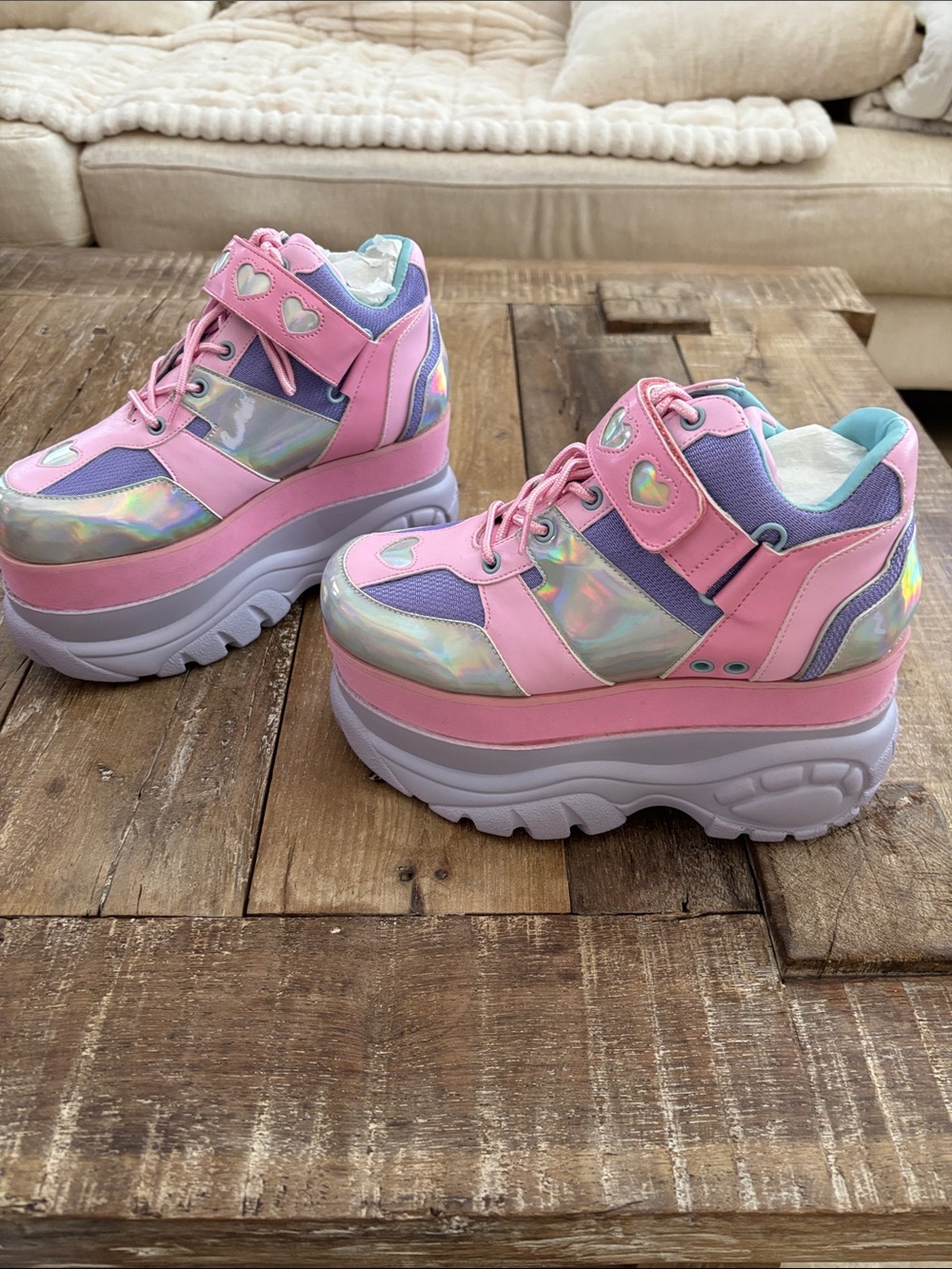 Sugar Thrillz Platform Shoes -Never worn
